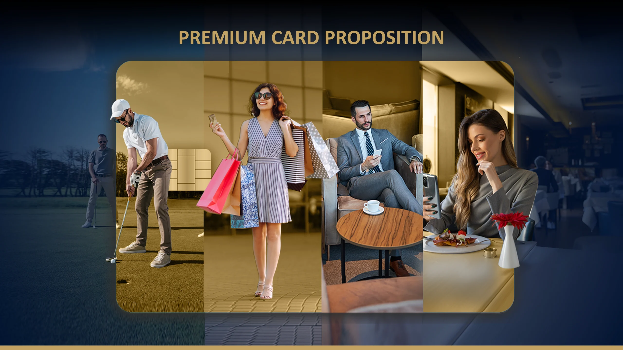 Product Launch Deck for a bank: Credit Card Proposition slides designed by Deck Sherpa: Presentation Design Agency