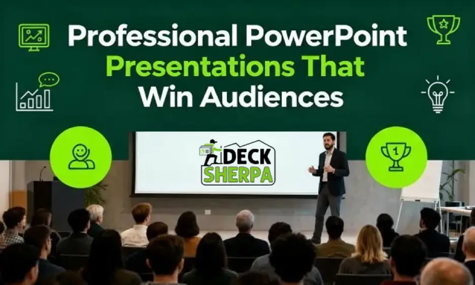 Professional PowerPoint presentation that connects ideas and visuals for stronger brand storytelling | Deck Sherpa Blog
