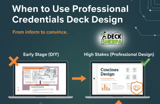 When professional credentials deck design helps win high-value opportunities | Deck Sherpa Blog