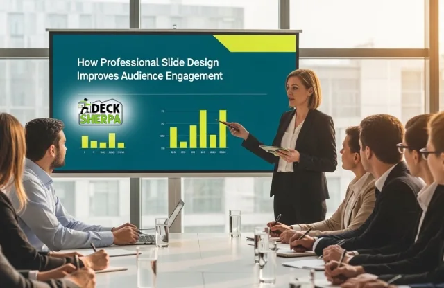 How better slide design improves audience attention and recall | Deck Sherpa Blog