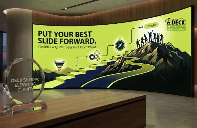 Professional presentation design services by Deck Sherpa to elevate your next business deck | Deck Sherpa Blog